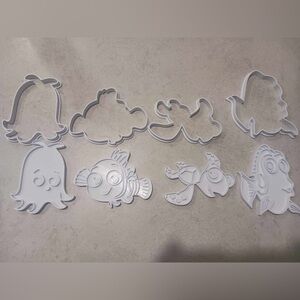 Finding Nemo Cookie Cutters & Stamps — 3D Printed Baking & Craft Set